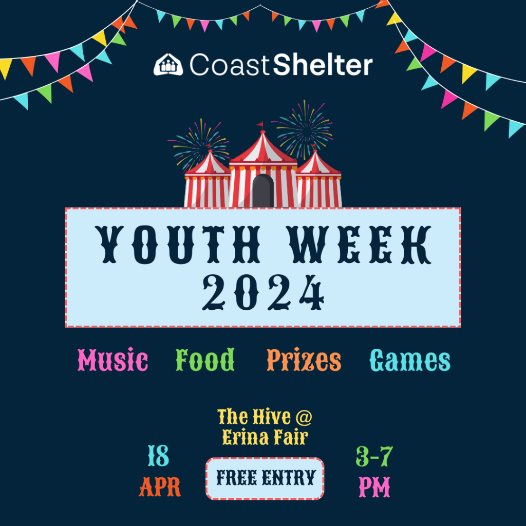 Coast Shelter Youth Week 2024